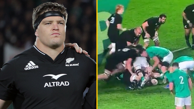 Irish fans fuming as Scott Barrett allowed play on after Peter O’Mahony head-shot
