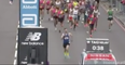 London Marathon runner sprints at start to outpace professional athletes