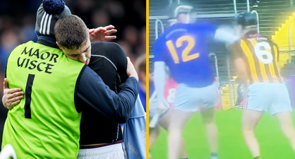 Conor Cahalane sent off for off-the-ball incident with Jack Browne as Cunningham misses with last puck