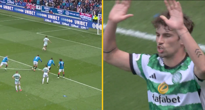 Eerie moment as O’Riley’s panenka penalty met with utter silence in Ibrox