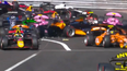 Huge 12-car pile-up brings Monaco GP to a standstill