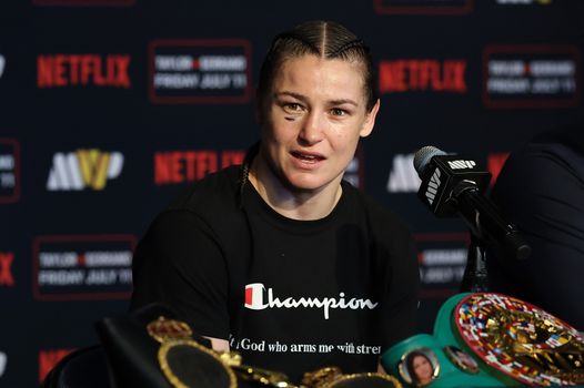 Katie Taylor suggested her final fight should be at Croke Park after beating Amanda Serrano again
