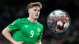 Evan Ferguson receives one of the biggest welcomes we’ve ever seen for an Irishman abroad
