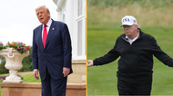 Donald Trump dubbed ‘commander in cheat’ after golf caddy appears to help president