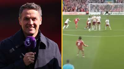 Michael Owen’s baffling free-kick take proven wrong in matter of hours