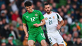Can you name the Ireland XI from their last game against Hungary?