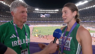 Kate O’Connor gives hugely patriotic interview after historic medal at World Champs