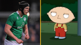 Former Ireland player and new lead in Game of Thrones does spot-on Family Guy impression